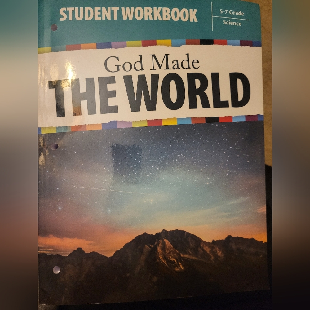 Book God Made the World Generations Student Workbook